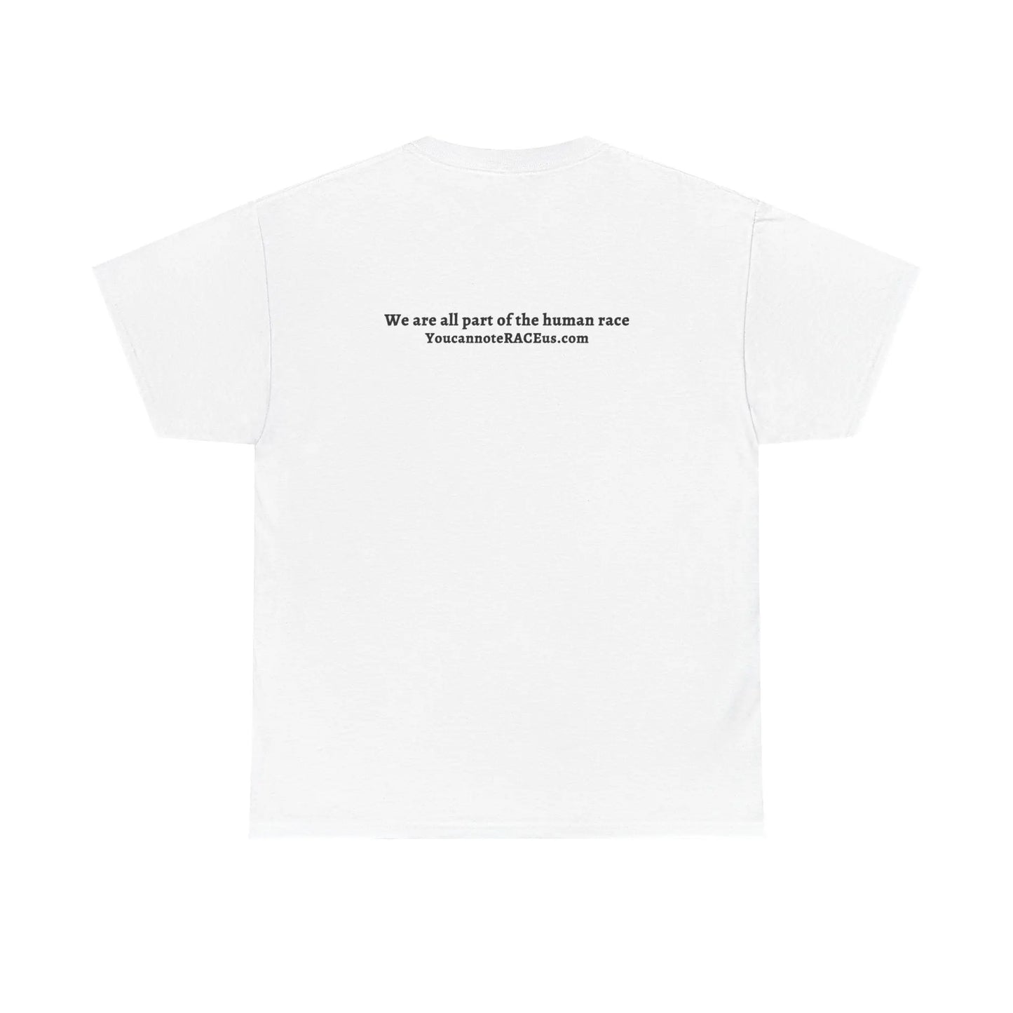 American Flag You Cannot eRACE Us Tee Printify T-Shirt You Cannot eRACE Us