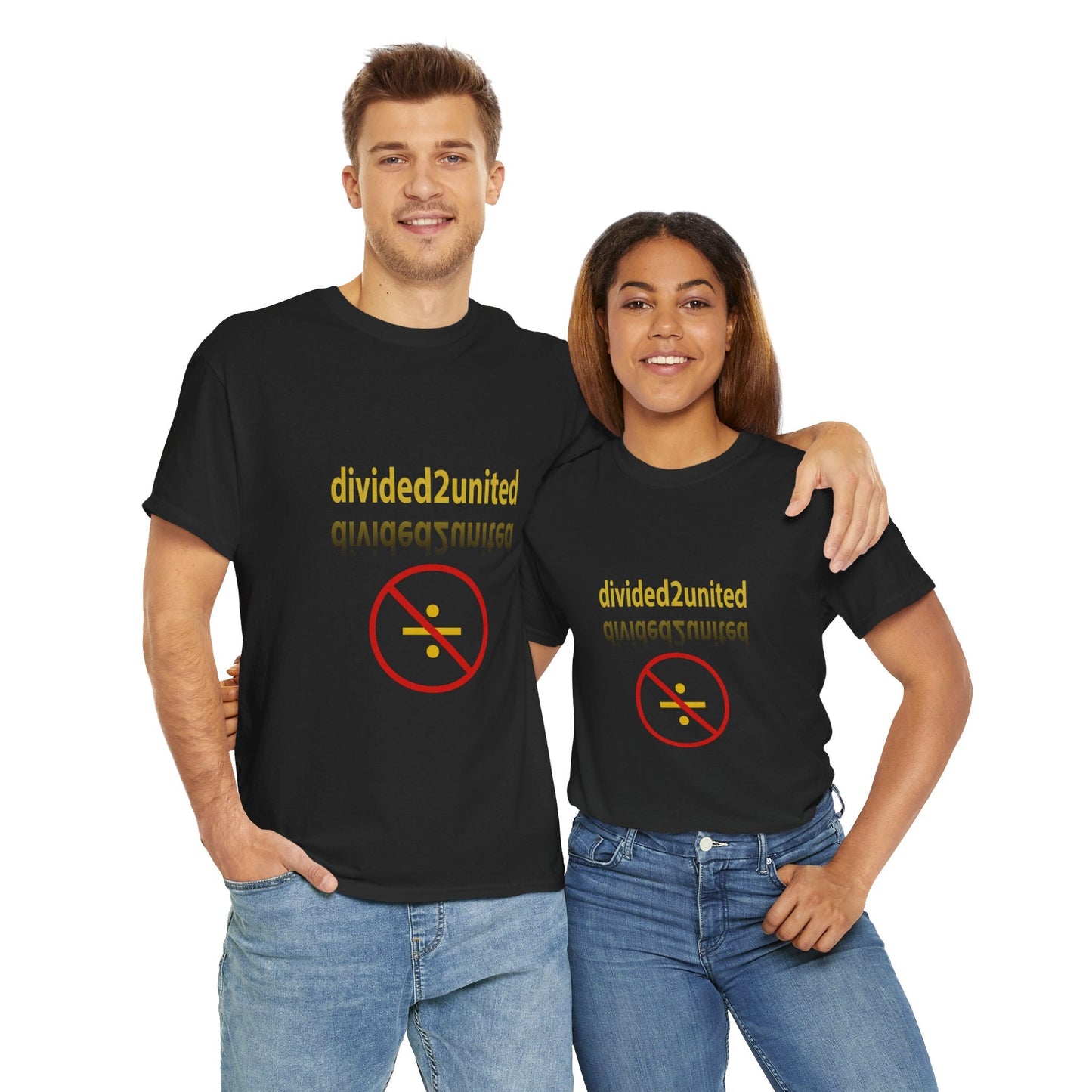 Divided to United Tee Printify T-Shirt You Cannot eRACE Us