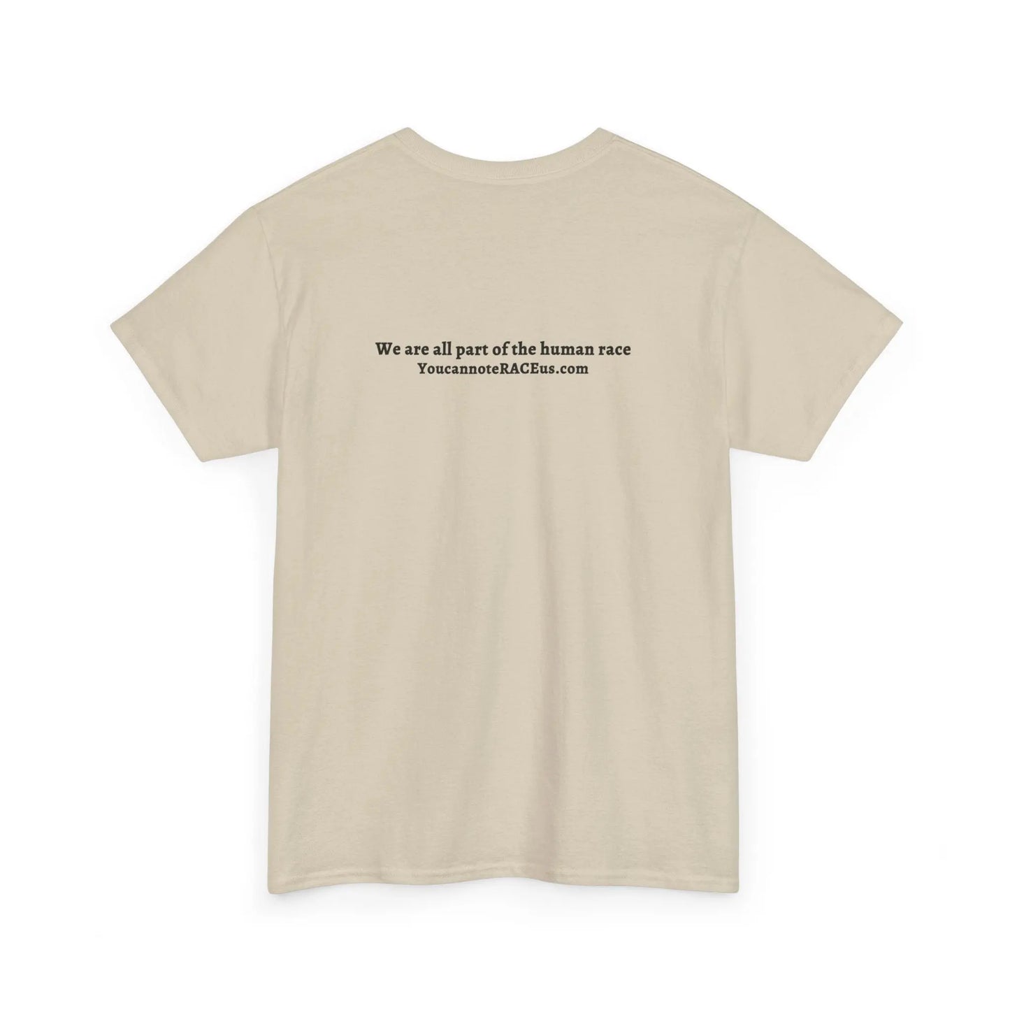 American Flag You Cannot eRACE Us Tee Printify T-Shirt You Cannot eRACE Us