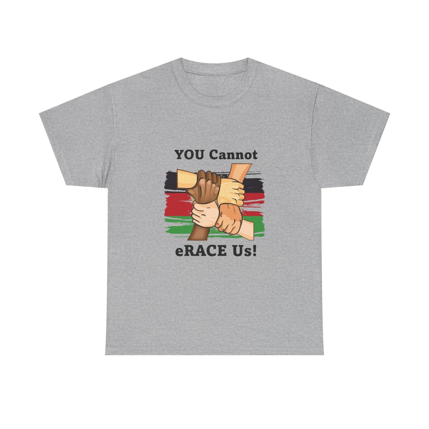 Black History You Cannot eRACE Us Tee Printify T-Shirt You Cannot eRACE Us