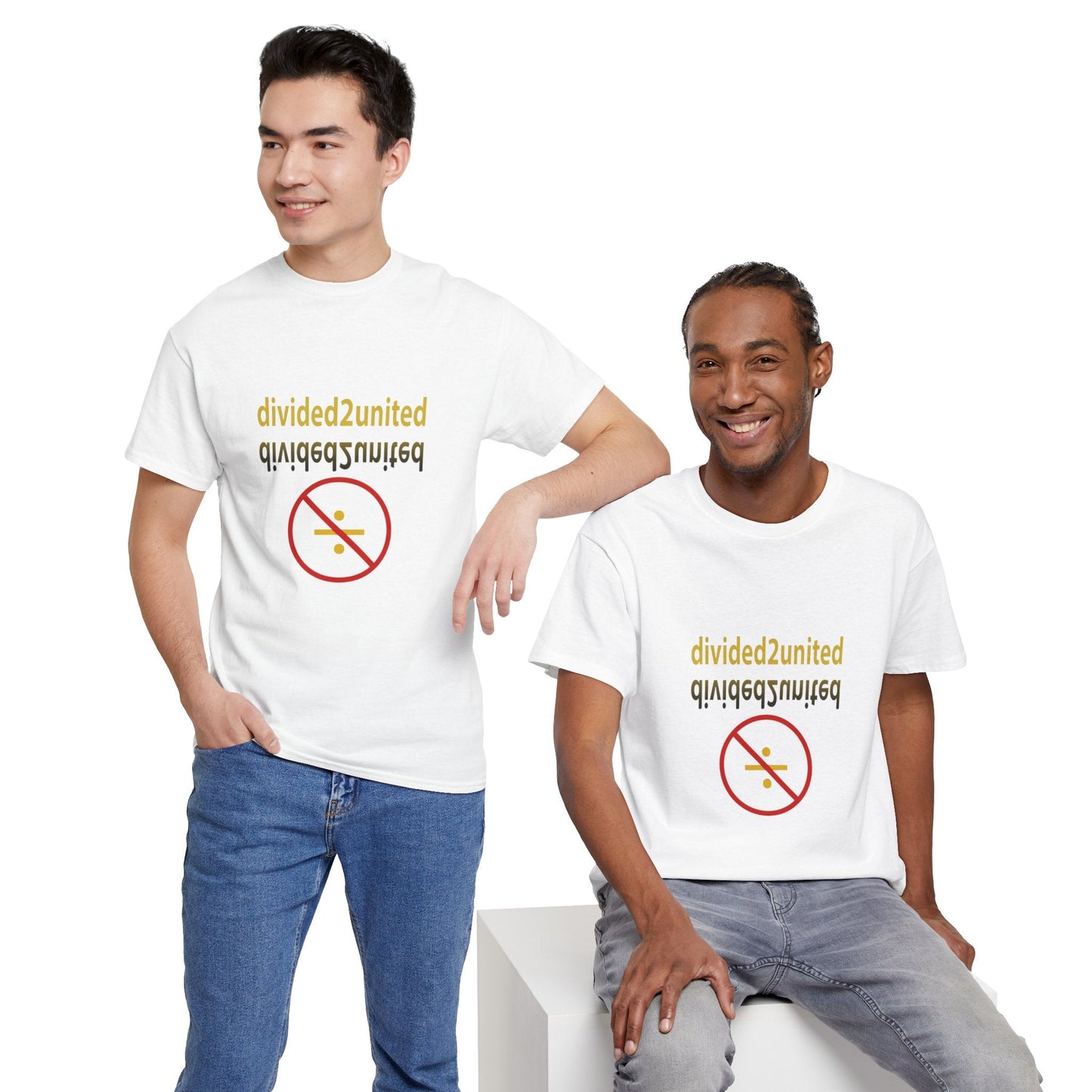 Divided to United Tee Printify T-Shirt You Cannot eRACE Us