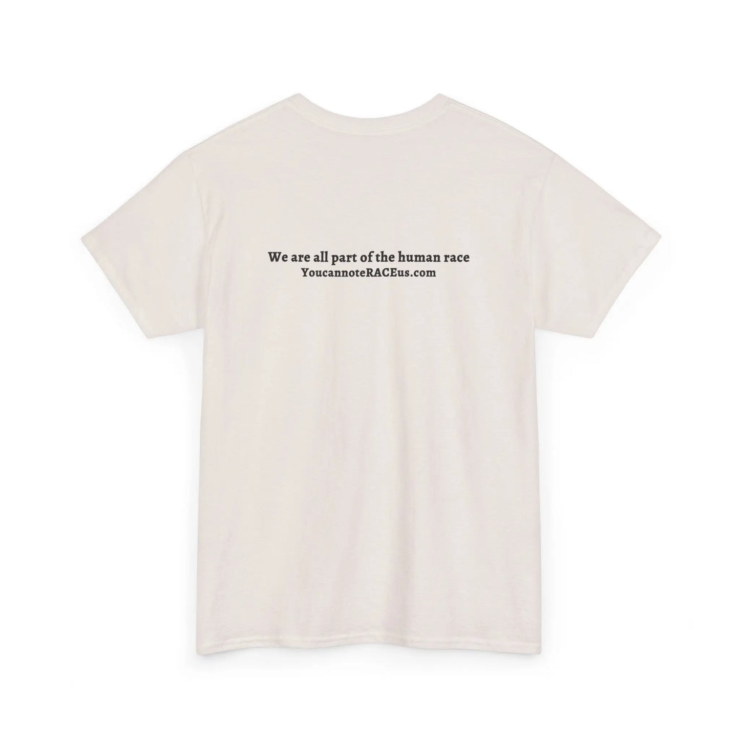 American Flag You Cannot eRACE Us Tee Printify T-Shirt You Cannot eRACE Us