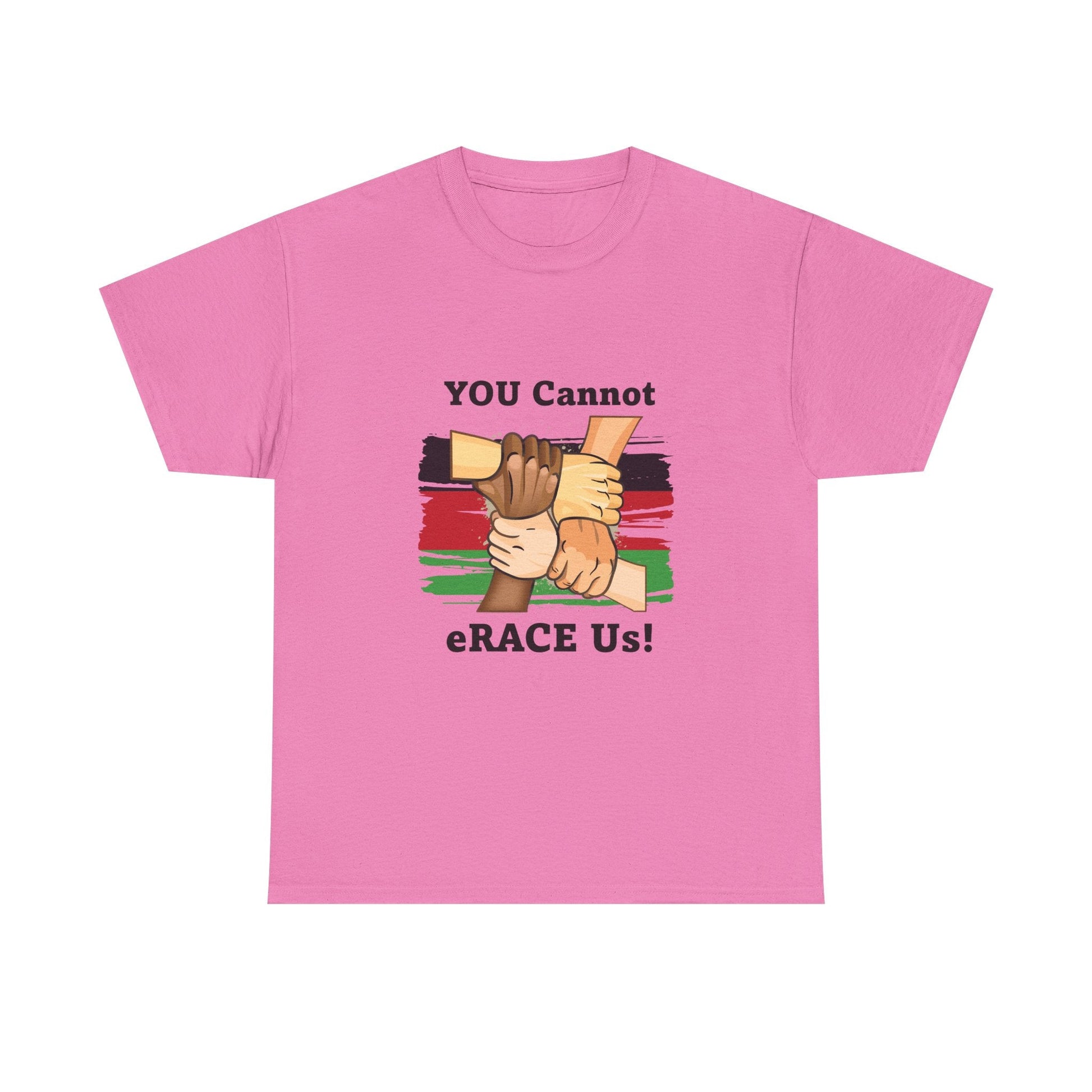 Black History You Cannot eRACE Us Tee Printify  T-Shirt You Cannot eRACE Us