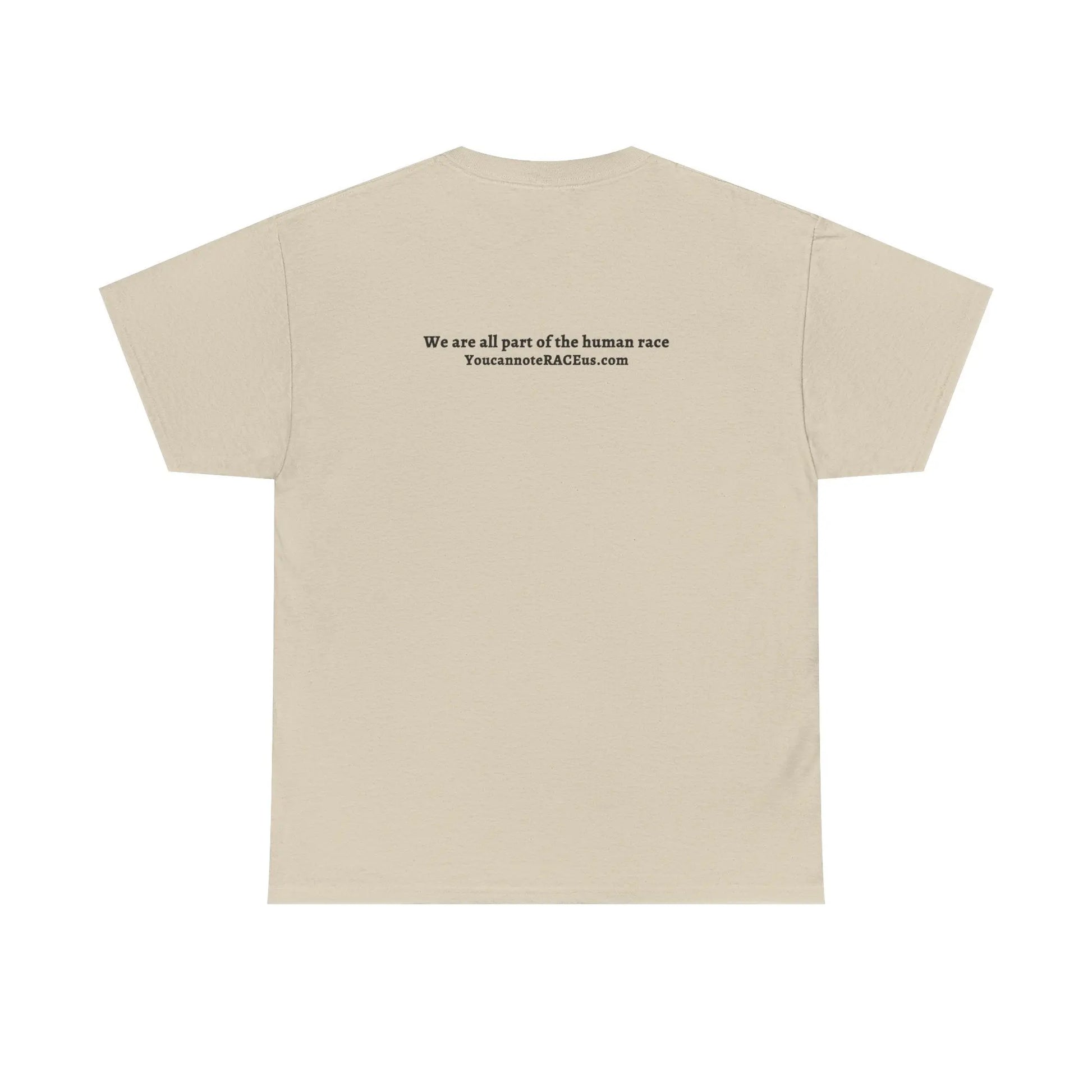 American Flag You Cannot eRACE Us Tee Printify  T-Shirt You Cannot eRACE Us